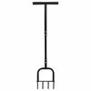 vidaXL Narzędzie do Aeracji Trawy Czarny 95 x 27 cm