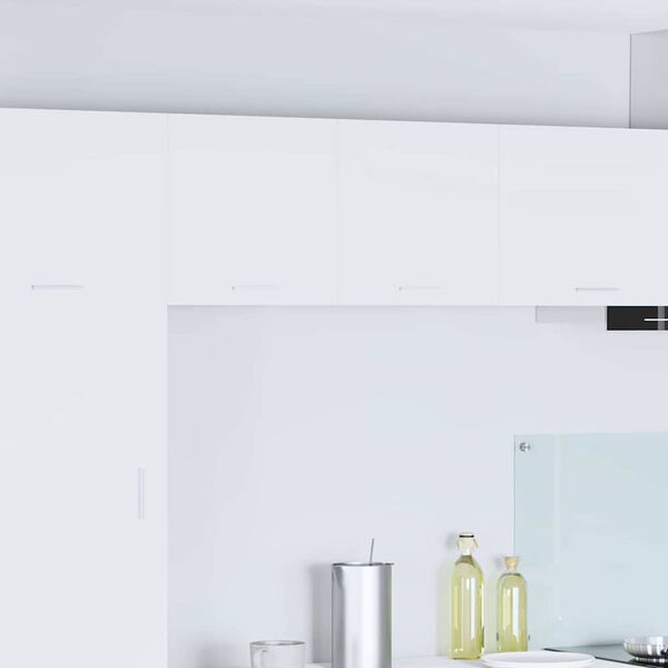 vidaXL Szafka wisząca z przechowywaniem 2 pcs Biały 40 x 31 x 40 cm