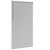 vidaXL Żaluzje weneckie Srebrny 220 x 115 cm Aluminium