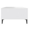 vidaXL Stolik kawowy, biały, 103,5x60x35 cm, materiał drewnopochodny