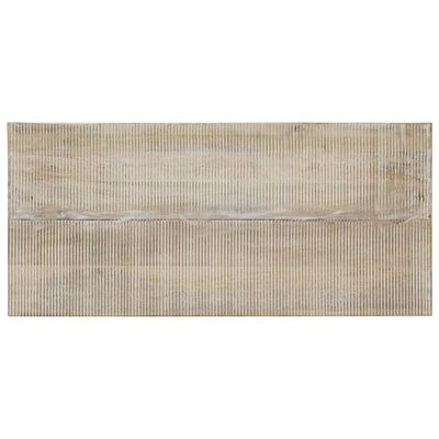 vidaXL Stolik kawowy, biały, 110 x 50 x 40 cm, lite drewno mango