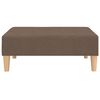 vidaXL 2-osobowa sofa z podn&oacute;żkiem, kolor taupe, tapicerowana tkaniną
