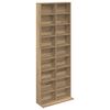 vidaXL Kabinet na płyty CD Dąb artisan 65 x 23,5 x 175 cm
