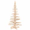 vidaXL Drewniana choinka KOTKA 150 cm Lite drewno sosnowe Naturalny