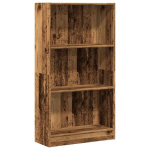 vidaXL Regał, stare drewno, 60x24x109 cm, materiał drewnopochodny