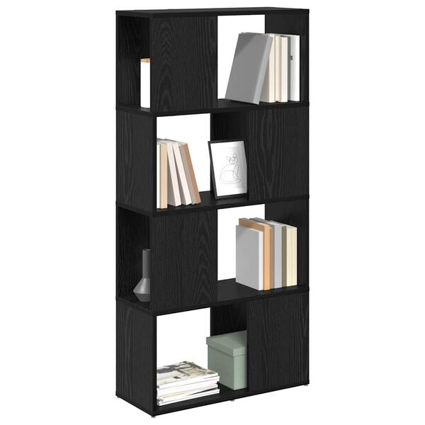 vidaXL Zestaw szafek RTV Czarny 60 x 24 x 125,5 cm