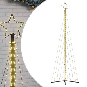 vidaXL Choinka LED 495 LEDs Ciepła biel 300,5 cm