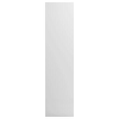 vidaXL Szafa, wysoki połysk, biała, 50x50x200 cm