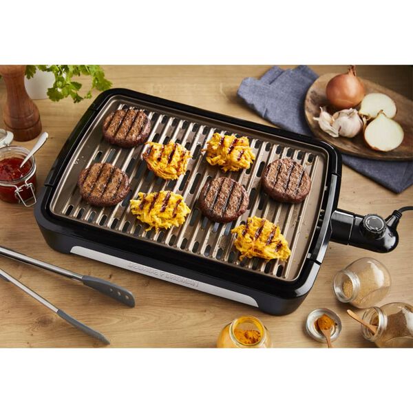 GEORGE FOREMAN Grill bezdymny, L, miedziany