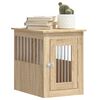 vidaXL Kojec dla psa, dąb sonoma, 45x62x59 cm, materiał drewnopochodny