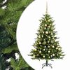 vidaXL Sztuczna choinka z bombką 150 cm 150 LED Ciepła biel