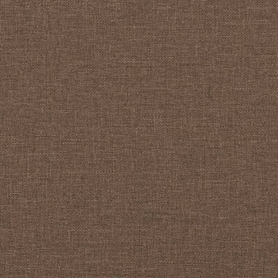 vidaXL Podnóżek, brązowy, 60x50x41 cm, tapicerowany tkaniną