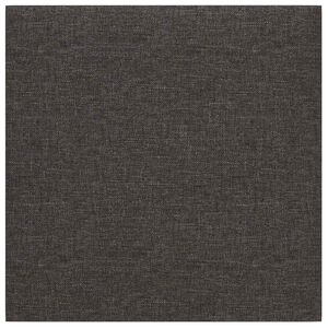 vidaXL Wejściowy zagł&oacute;wek 12 szt. 30 x 30 cm Ciemnoszary tkanina