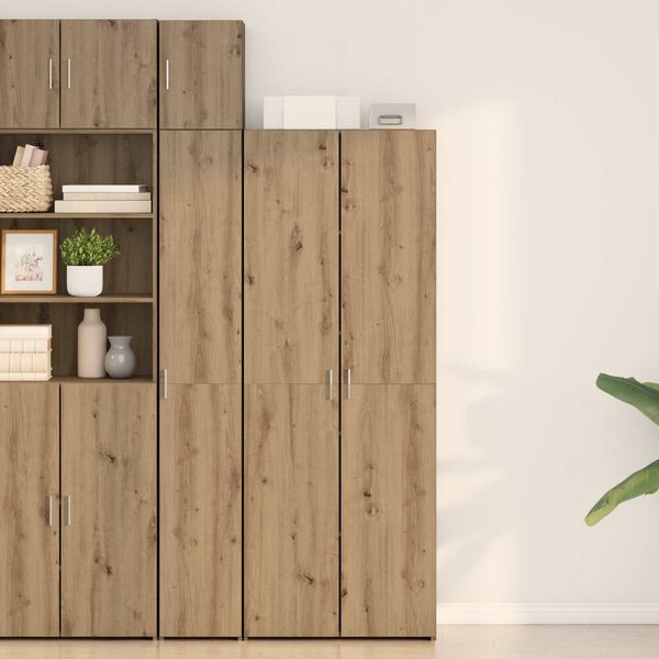 vidaXL Highboard dąb artisan 70 x 42.5 x 185 cm