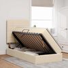 vidaXL Ł&oacute;żko z miejscem na przechowywanie i materacem 100 x 200 cm