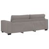 vidaXL Sofa 3-osobowa, kolor taupe, 220x77x82 cm, tkaniną
