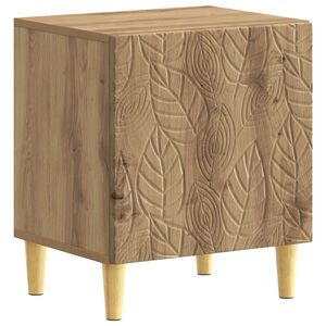 vidaXL Stolik nocny Dąb artisan 43 x 34,5 x 50 cm Drewno inżynieryjne