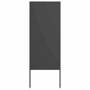 vidaXL Ekran zapewniający prywatność w ogrodzie Czarny 50 x 140 cm