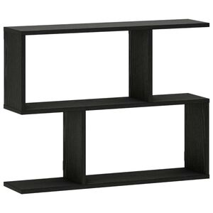vidaXL P&oacute;łka ścienna Czarny dąb 72 x 17 x 55,5 cm Drewno inżynieryjne