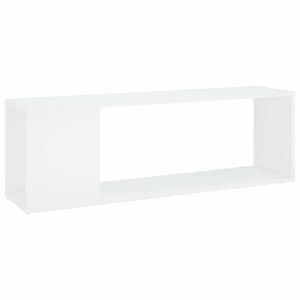 vidaXL Szafka pod TV, biała, 100x24x32 cm, materiał drewnopochodny