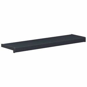 vidaXL Parapet okienny Antracytowy z rysunkiem drewna 60 x 20 x 4,5 cm