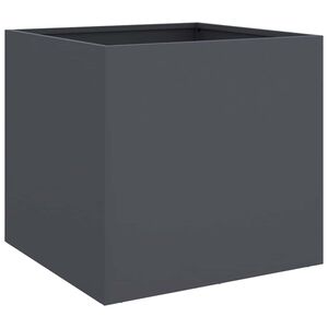vidaXL Donica, antracytowa, 42x40x39 cm, stal