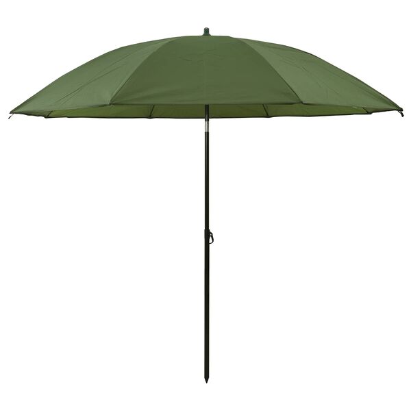 vidaXL Parasol wędkarski Ż&oacute;łta armia 300 x 240 cm Poliester Oxford