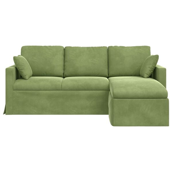 vidaXL Sofa Jasnozielony