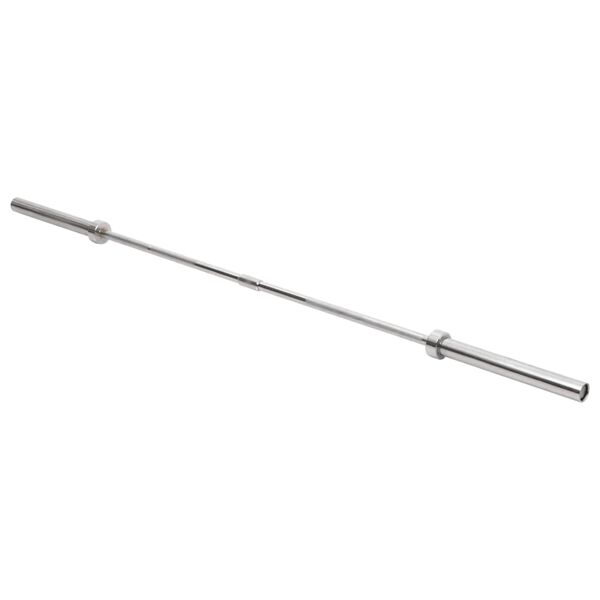 vidaXL Gryf olimpijski do sztangi, 220 cm, stalowy