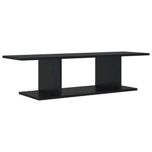vidaXL Zestaw szafek RTV 103 x 30 x 26,5 cm Czarny Drewno inżynieryjne