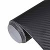 vidaXL Folie samochodowe 3D, 2 szt., czarne, 100x150 + 50x150 cm
