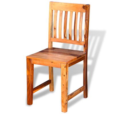 vidaXL Krzesła do jadalni 4 szt. drewno sheesham