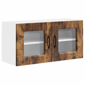 vidaXL Front do zmywarki Kalmar Dąb wędzony 80 x 31 x 40 cm