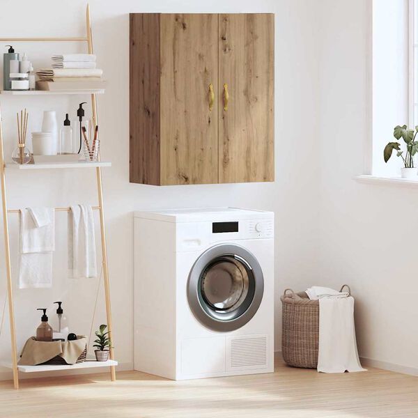 vidaXL Szafka ścienna Dąb rzemieślniczy 69,5 x 34 x 90 cm