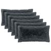vidaXL Poszewka na poduszkę 6 pcs HEERLEN antracytowy 40 x 80 cm