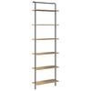 vidaXL P&oacute;łka na książki 6 poziomy 60 x 24 x 203 cm Drewno inżynieryjne
