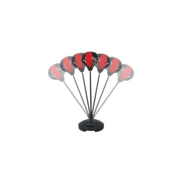 Avento Piłka treningowa Junior Reflex, czarno-czerwona, 41BE