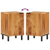 vidaXL Szafka pod umywalkę Lite Drewno Akacji Materiał drewnopochodny