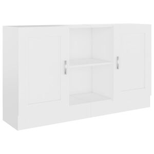 vidaXL Szafka, biała, 80x40x75 cm, materiał drewnopochodny