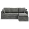 vidaXL Sofa Ciemnoszary