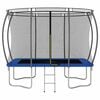 vidaXL Trampolina z akcesoriami, prostokątna, 274x183x76 cm, 150 kg
