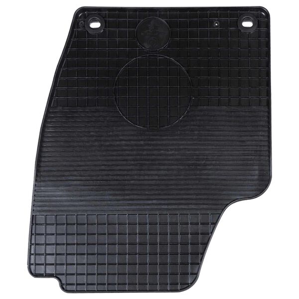 vidaXL Mata samochodowa 4 pcs Czarny odpowiedni do VW POLO 10 / 01-09 NS