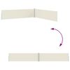 vidaXL Wysuwana markiza boczna na taras, 170x1200 cm, kremowa