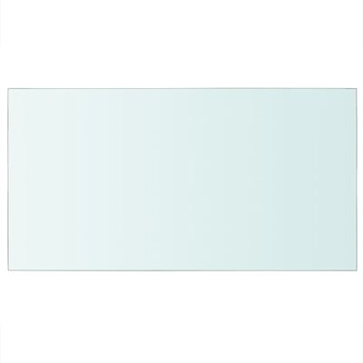 vidaXL Szklany, bezbarwny panel, 40x25 cm