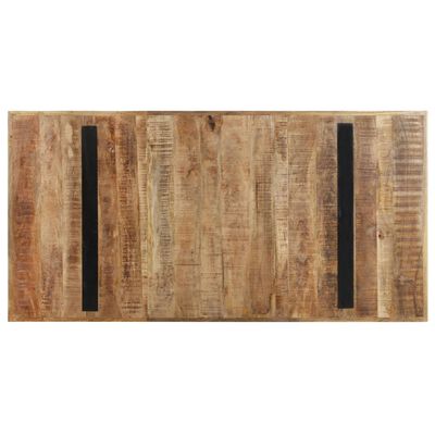 vidaXL Stół jadalniany, 160 x 80 x 76 cm, surowe drewno mango