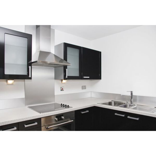 Nordlinger Panel ochronny za kuchenkę, 60x70 cm, stal nierdzewna