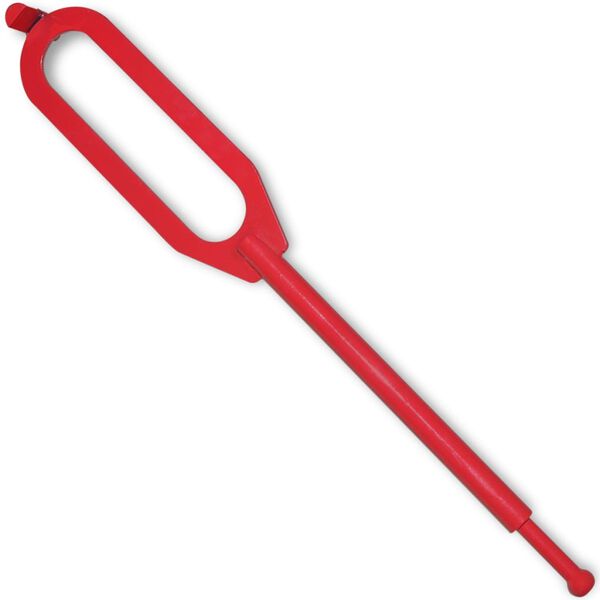 vidaXL Mini montażownica do opon, czerwona