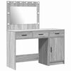 vidaXL Toaletka 2 szt. Szary 40 x 41 x 75 cm Drewno inżynieryjne