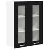vidaXL Szafka wisząca Czarny Dąb 60 x 31 x 80 cm Drewno inżynieryjne