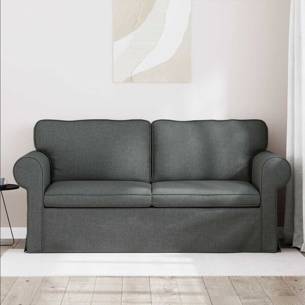 vidaXL Sofa Ciemnoszary